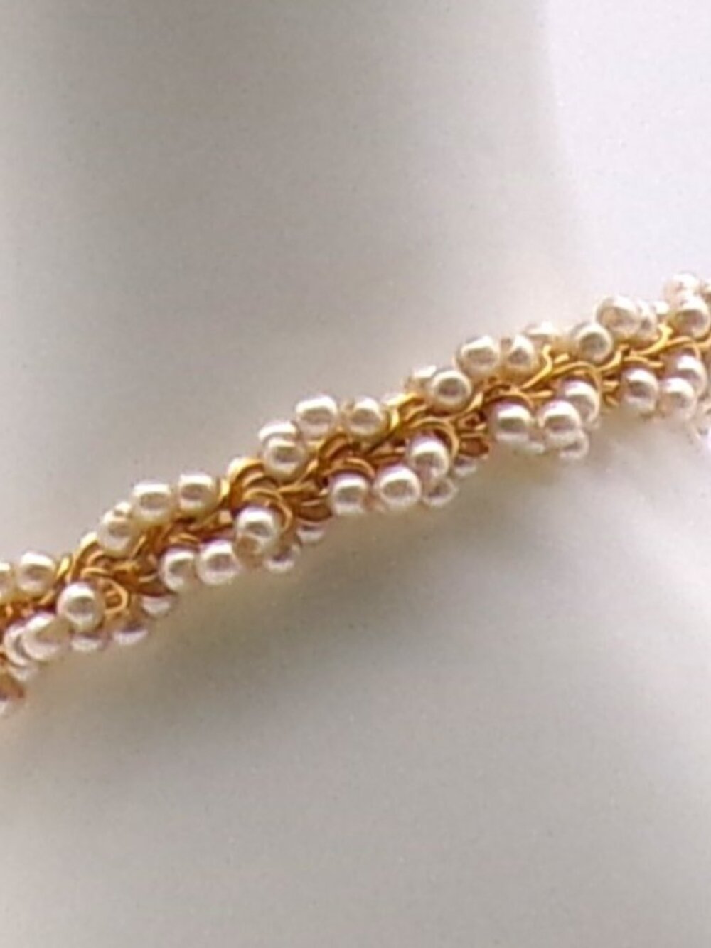 Vintage Faux Pearl Set - Necklace and Bracelet - Picture 10 of 10